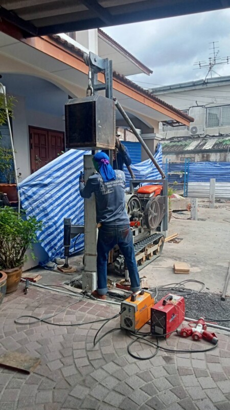 ตอกเสาเข็มไมโครไพล์หนองเสือ ปทุมธานี
