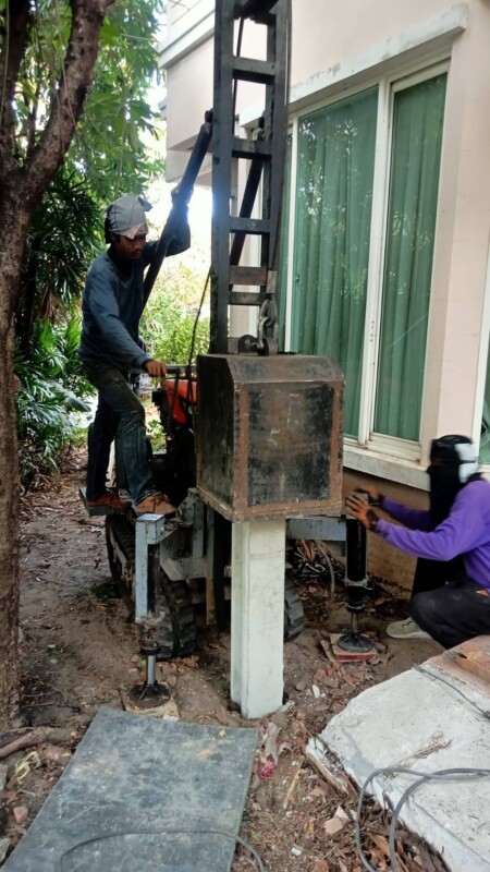 บริการตอกเสาเข็มไมโครไพล์บางกรวย นนทบุรี